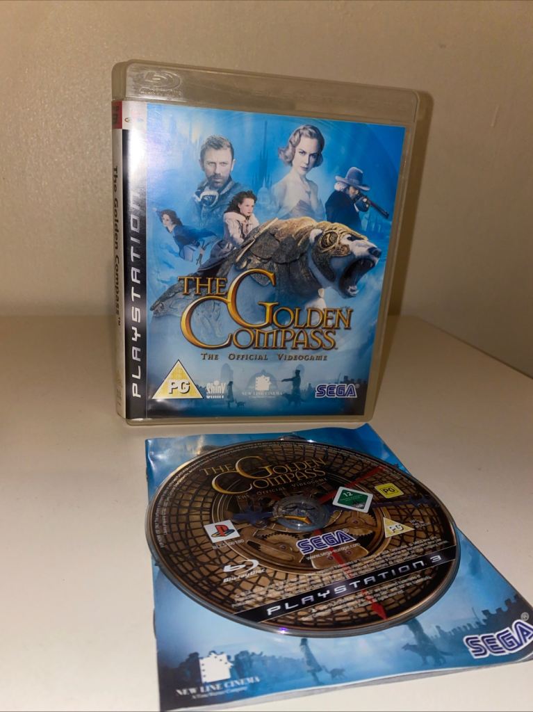 The Golden Compass PS3 Game with Manual – Good Condition