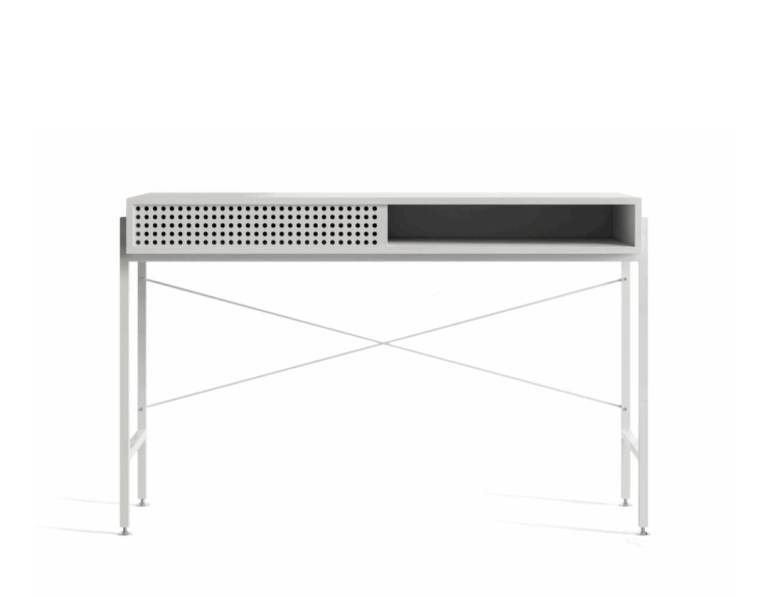White desk