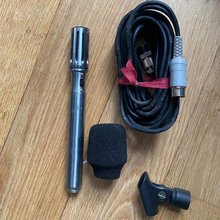Vintage 70's YU Brother EM-506 Electret Microphone (Boxed)