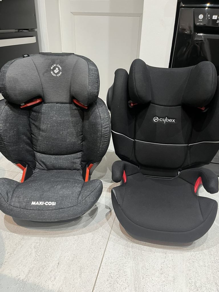 Isofix car seat x2