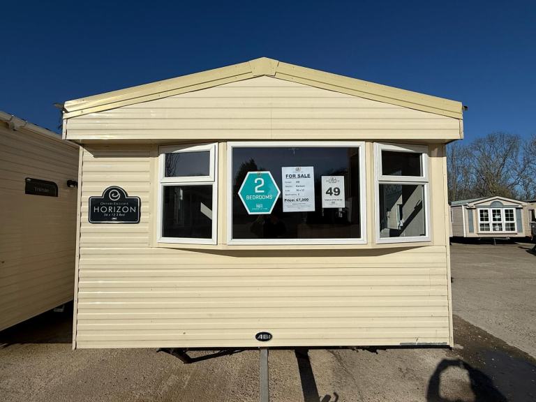 2 Bed Static Caravan - DG, Bath, New Carpets - Offsite for Own Land / Self Build