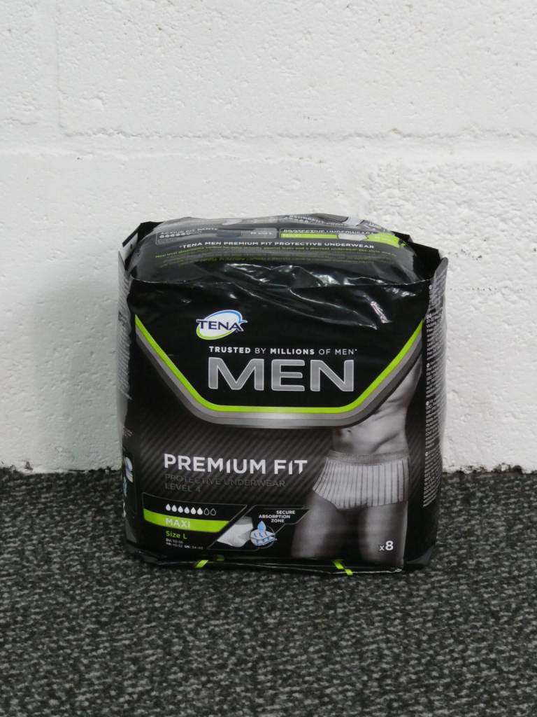 Incontinence Pants - Tena Men Premium Fit Maxi Level 4 L - 8 Pack