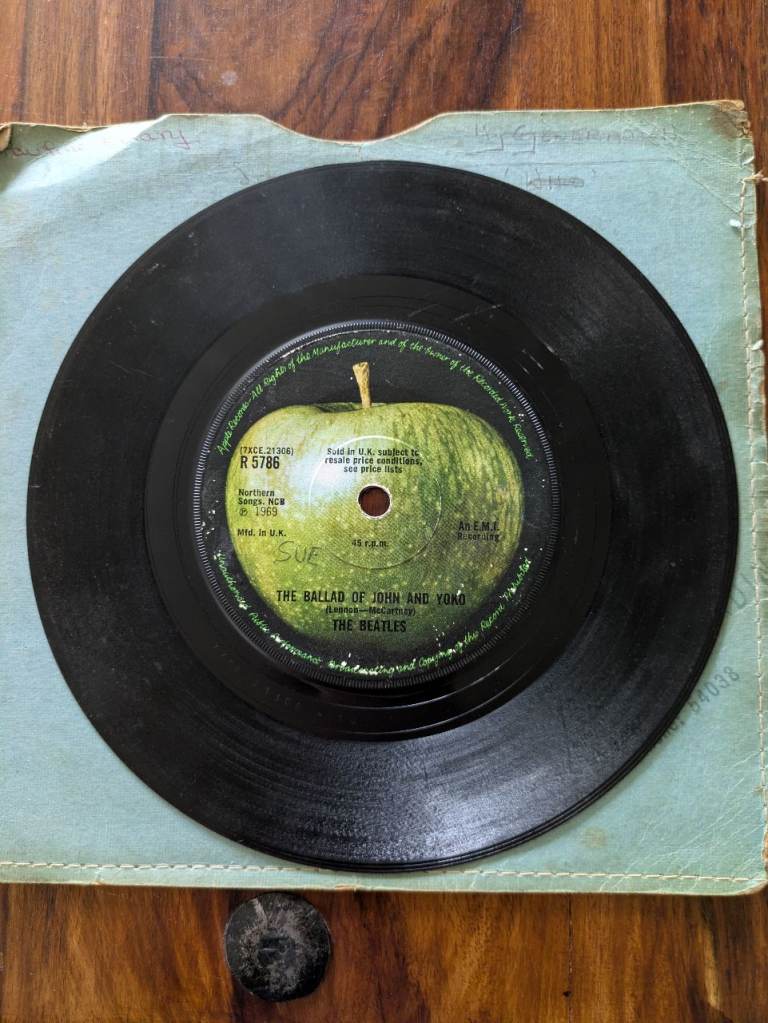 The Beatles 7" Vinyl Single - The Ballad of John and Yoko