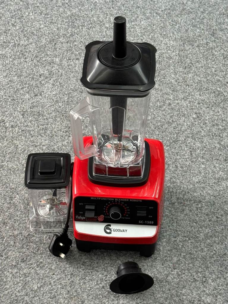 GOOWAY SC‑1589 Multifunction Blender – 2‑Jar Electric Mixer & Grinder Set