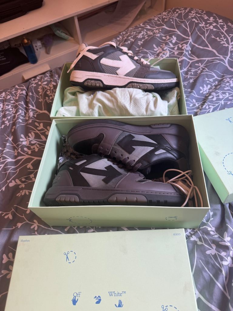 Off white men trainers size 10