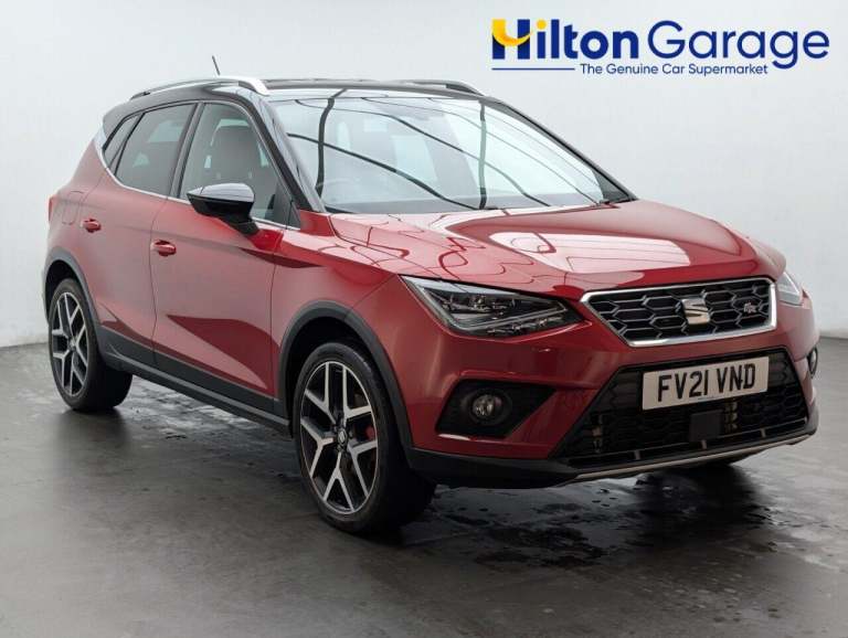 2021 SEAT Arona 1.0 TSI FR Red Edition SUV 5dr Petrol Manual Euro 6 (s/s) (110 ps) - CRUISE HATCH...