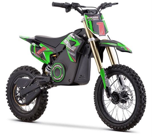 Fun Bikes MXR 1800 Electric Bike - Green, Almost New Condition