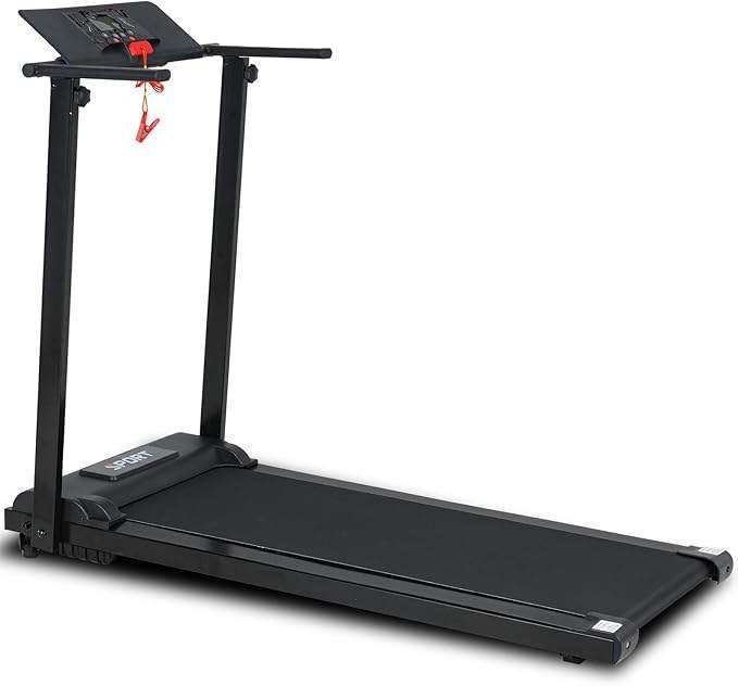 image for MURTISOL Folding Portable Electric Treadmill for Home with LCD Display & Low Noise Motor