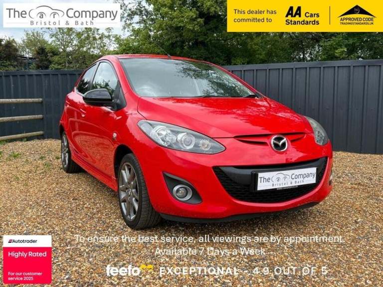 2014 Mazda Mazda2 1.3 Sport Colour Edition Euro 5 5dr HATCHBACK Petrol Manual