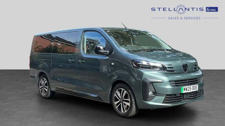 2025 Peugeot Traveller 75kWh Allure Long MPV 5dr Electric Auto LWB (8 Seat, 7.4kW Charger) (136 p...