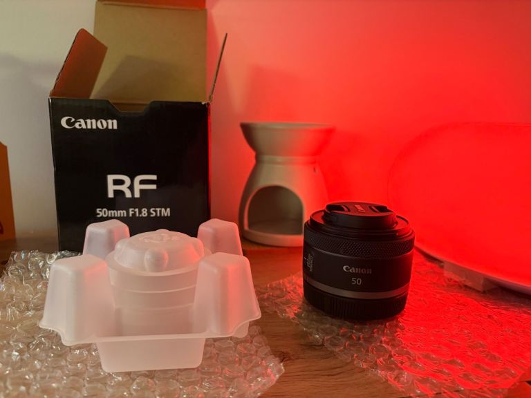 Canon RF 50mm F1.8 STM Lens – As Good As New