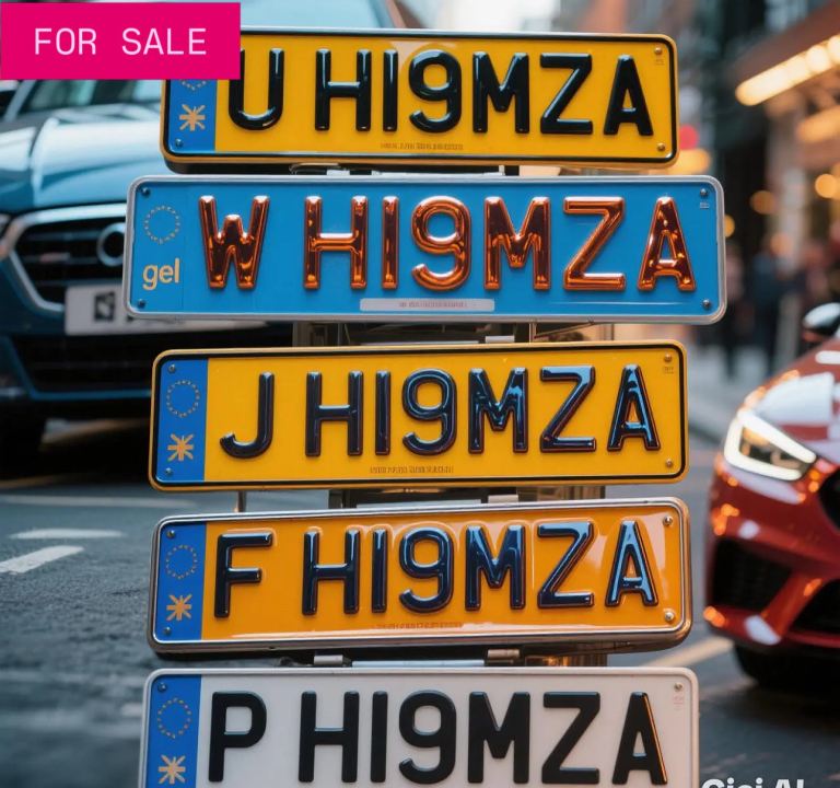 HAMZA PRIVATE NUMBER PLATE 