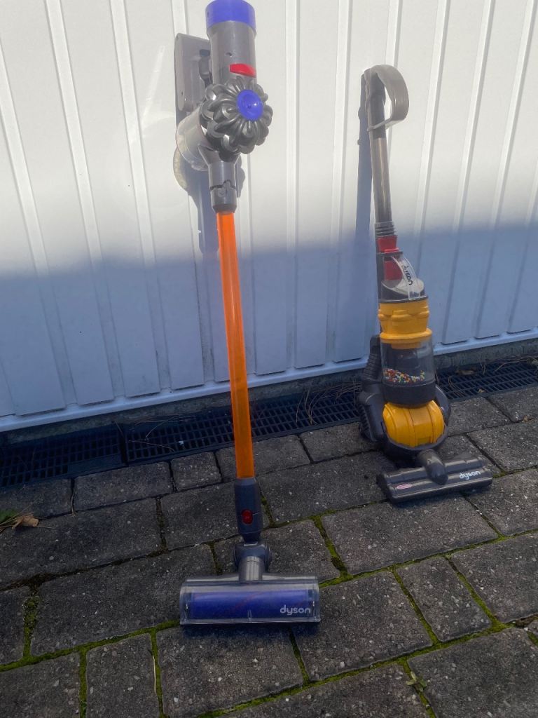2 x Dyson toy hoovers ( both different models) 
