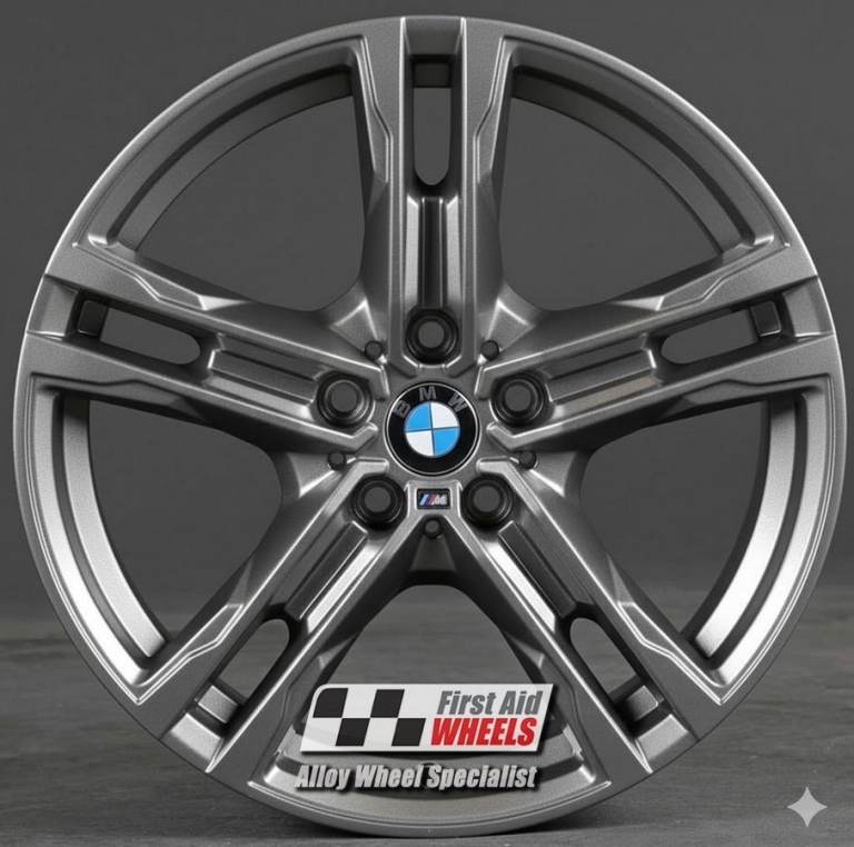 R665FG Swap BMW 1 SERIES F40 2 GRAN 4x 18'' GENUINE STYLE 819M FERRIC GREY ALLOY WHEELS
