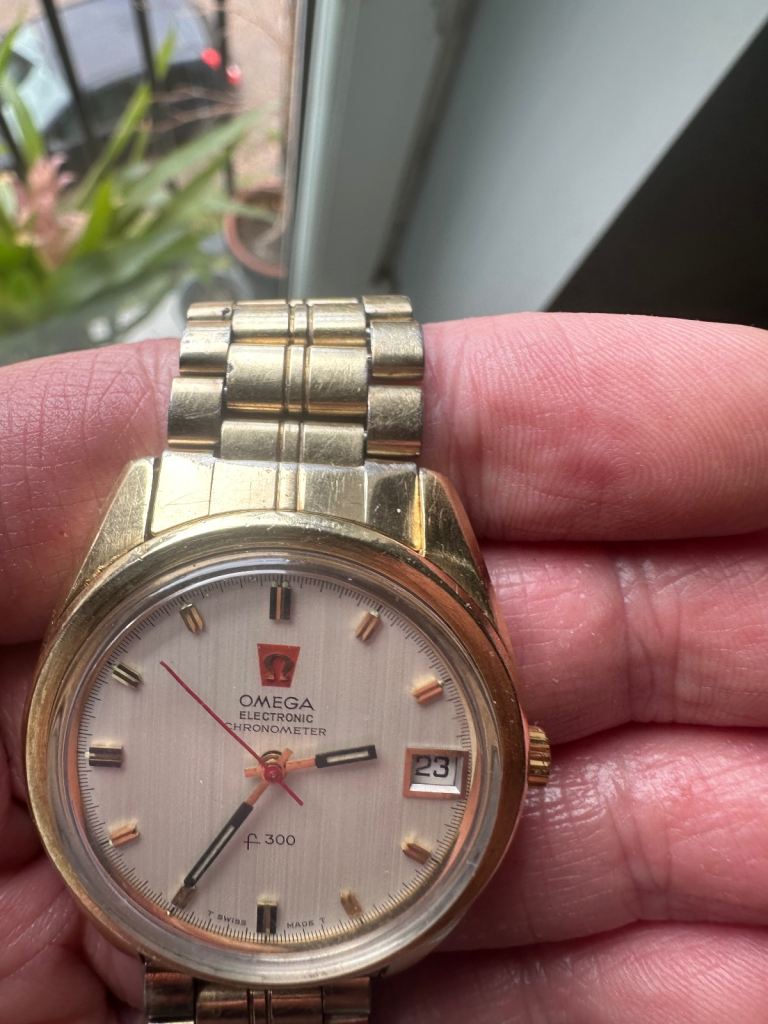Omega Electronic Watch serviced 
