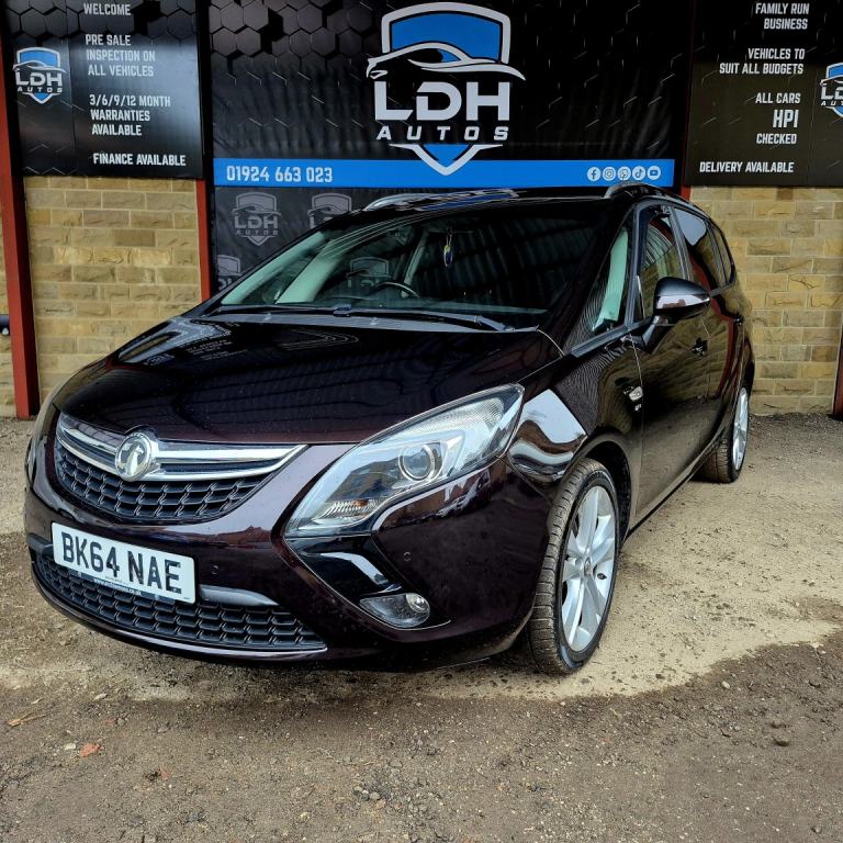 VAUXHALL ZAFIRA TOURER 2.0 CDTi SRi 2014
