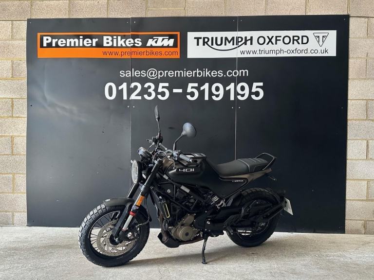 STUNNING ONE OWNER 2023/23 HUSQVARNA SVARTPILEN 401 MOTORYCYCLE