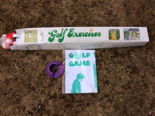 Golf Exercise toy game- vgc - £8