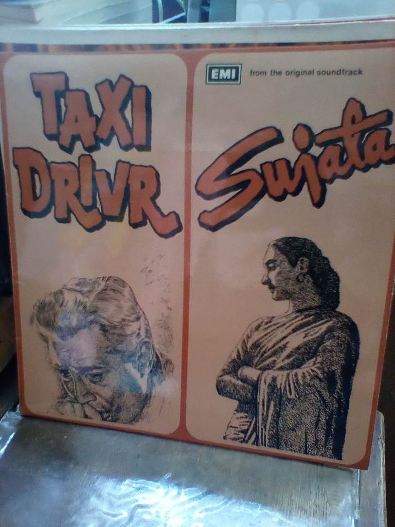 TAXI DRIVER/SUJATA,. S.D.BURMAN,. VINYL ALBUM,.