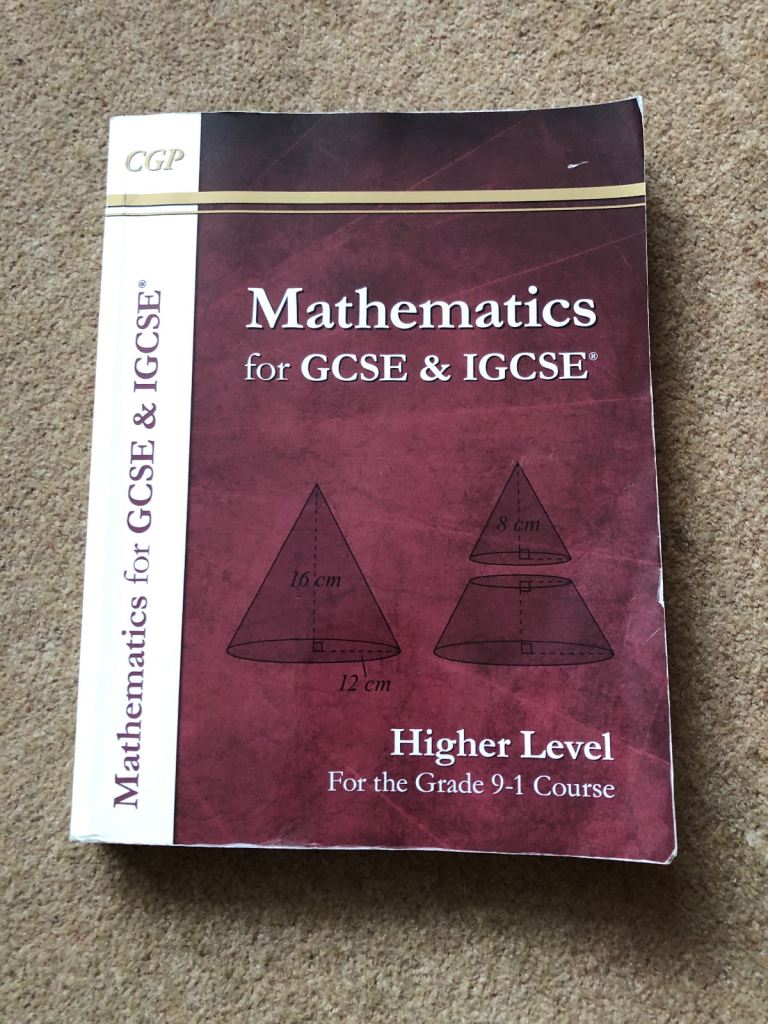 GCSE maths textbook
