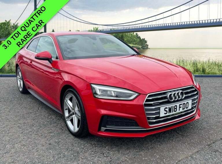 2018 Audi A5 3.0 TDI V6 S line Coupe 2dr Diesel S Tronic quattro Euro 6 (s/s) (218 ps) Coupe Dies...