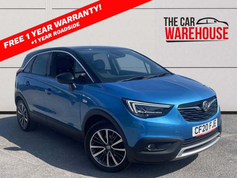 2020 Vauxhall Crossland X 1.2 Turbo Elite Nav SUV 5dr Petrol Auto Euro 6 (s/s) (130 ps) Automatic...