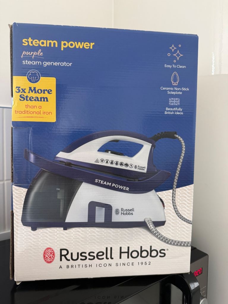 Russell Hobbs Steam Power Generator Iron - Brand New