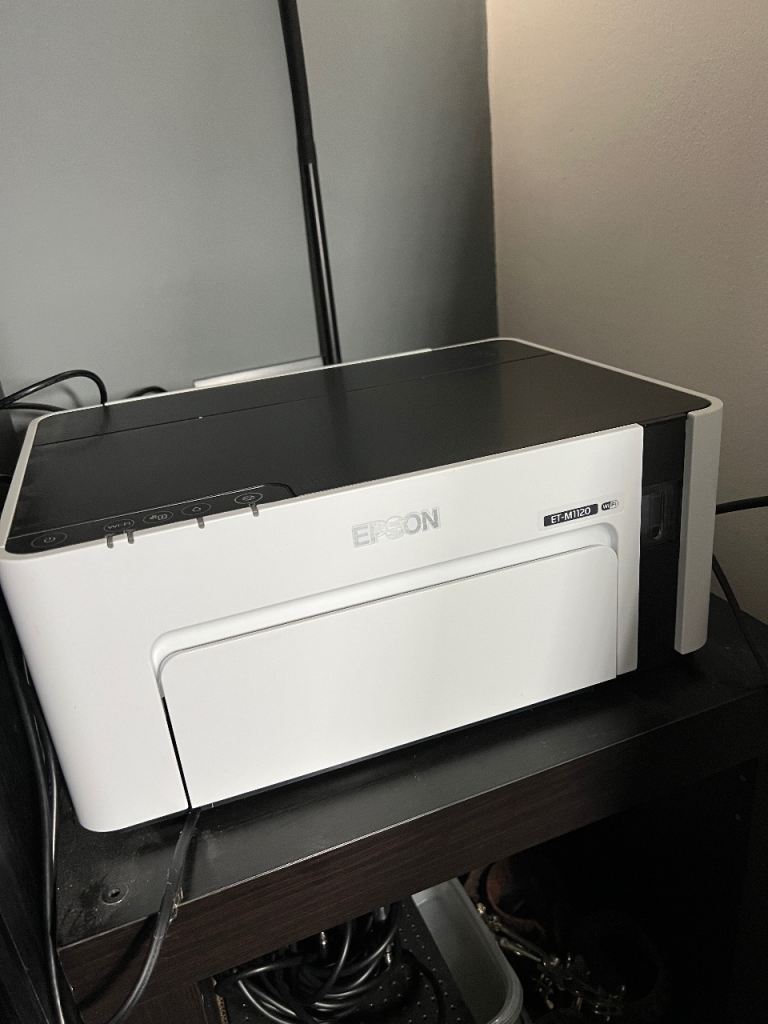 Epson EcoTank ET-M1100 Monochrome Inkjet Printer - White