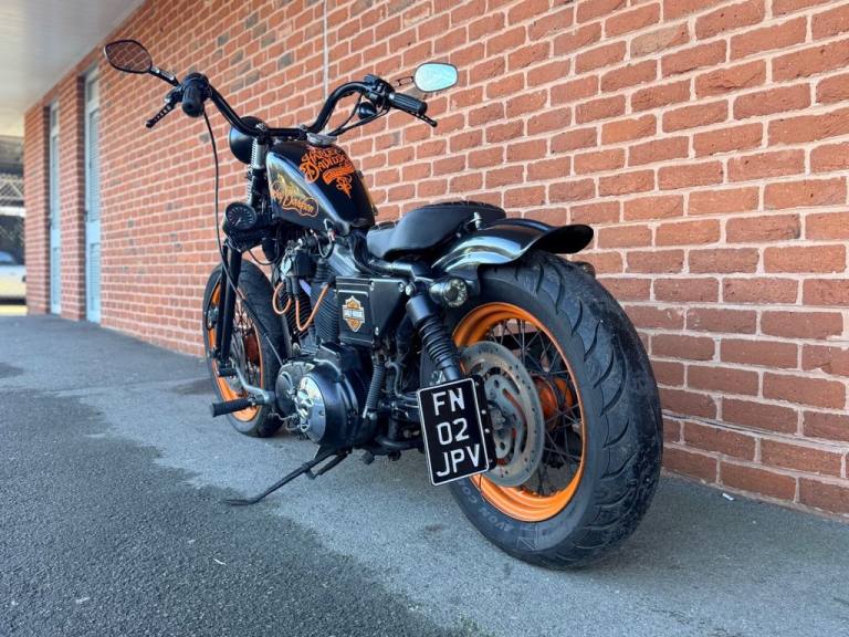 2002 Harley-Davidson SPORTSTER Custom Bobber 883cc // px swap MOTORCYCLE Petrol Automatic