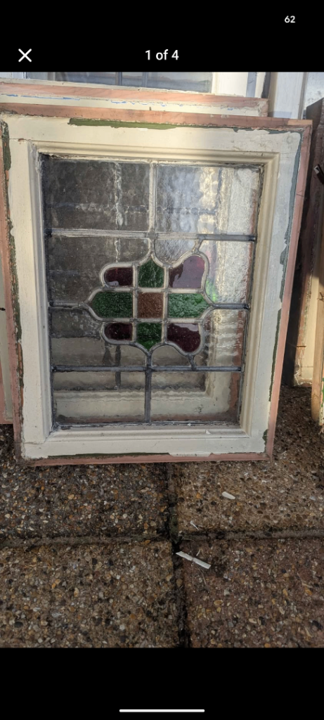 8 lead stained glass windows, and c15 non-stained for sale. OFFERS WELCOME! 