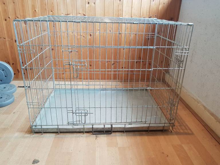 small dog cage l 3f w 2f h 2f.27 no texing phone only with held number will will not be answer