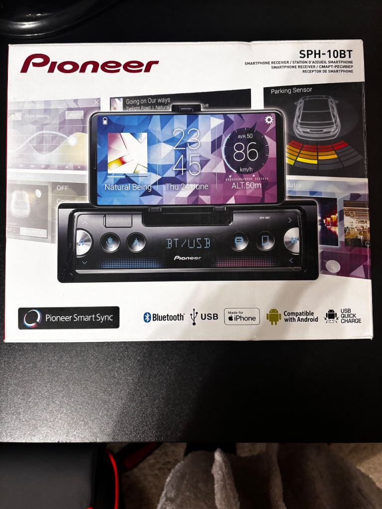 Pioneer SPH-10BT smartphone receiver