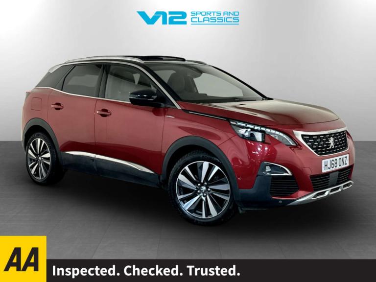 2018 Peugeot 3008 1.5 BlueHDi GT Line Premium EAT Euro 6 (s/s) 5dr SUV Diesel Automatic