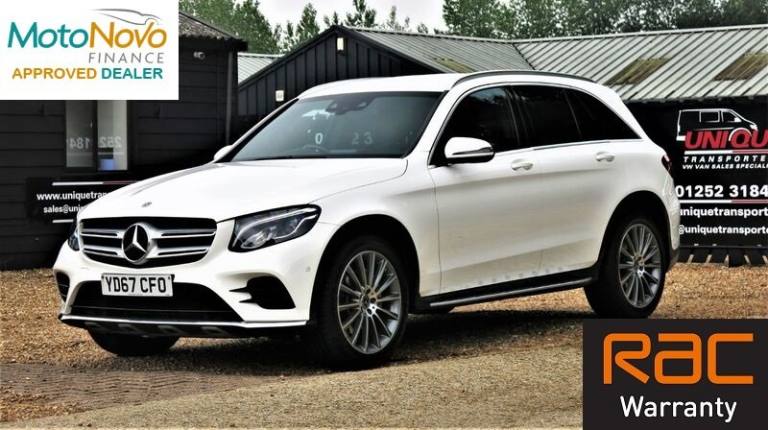 MERCEDES-BENZ GLC CLASS GLC 220 D 4MATIC AMG LINE White Auto Diesel, 2017