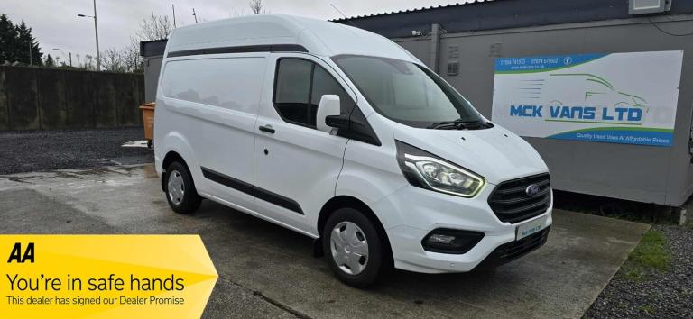 2019 Ford Transit Custom TREND 300 L1 H2 SWB HI TOP 2.0 TDCI 130ps EU6 A/C Panel Van Diesel Manual