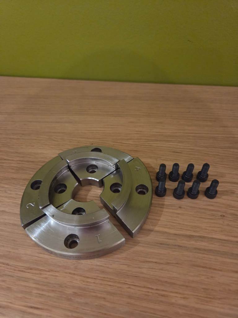 NOW SOLD Axminster Woodturning SK100 Dovetail Jaws Type C lathe chuck SK114