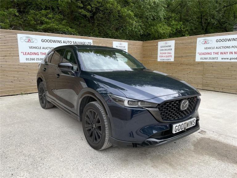2025 MAZDA CX-5 HOMURA 2.0 PETROL HYBRID AUTOMATIC DAMAGED REPAIRABLE SALVAGE