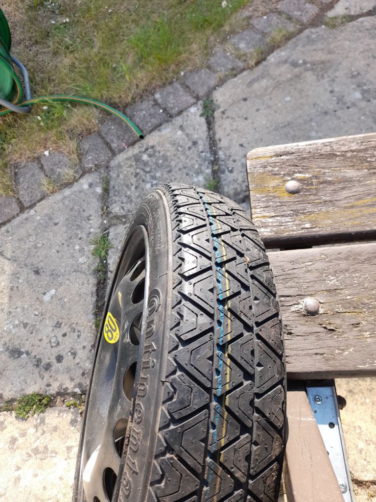 Vauxhall Astra space saver wheel and Tyre.