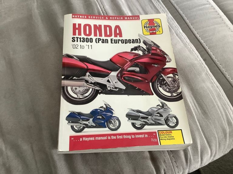 Workshop Manual 2002/2011 Honda Pan Euro 1300