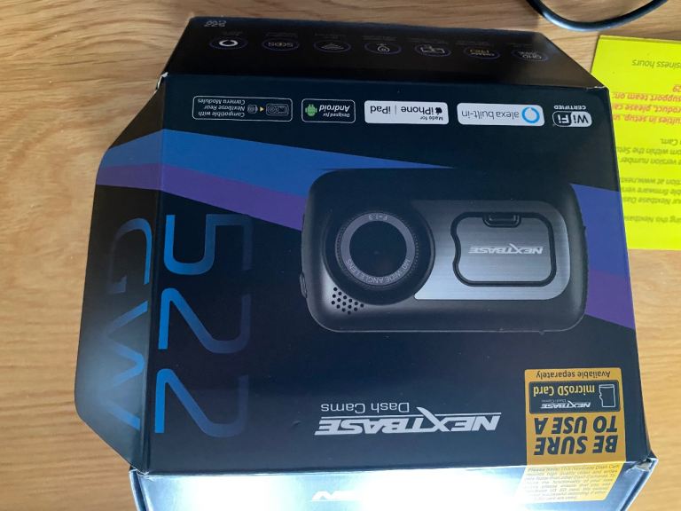 NEXTBASE DASH CAM 522GW BUNDLE 