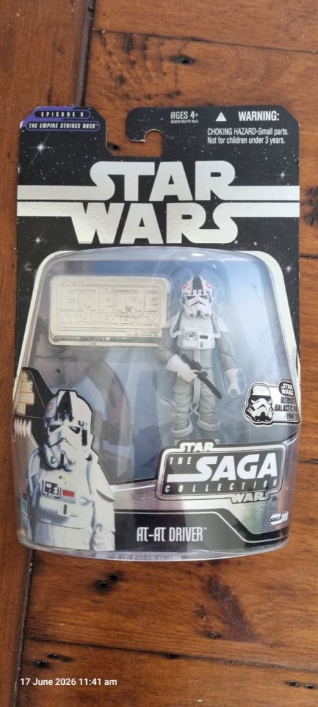 Star Wars Saga Collection AT-AT Driver Figure - NEW
