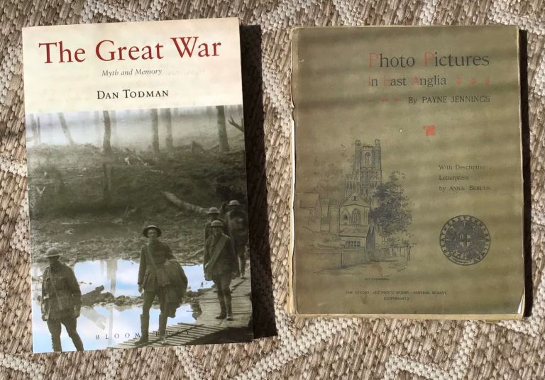 Two books - The Great War (new) & Photo Pictures of East Anglia 1897 - only £3 each