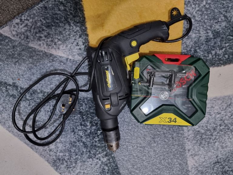 Challenge Corded Hammer Drill with X34 Accessory Kit