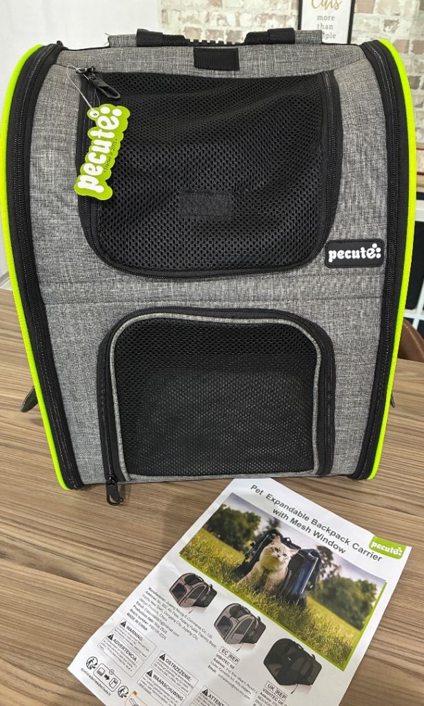 Pet Carrier Backpack by Pecute BNWT