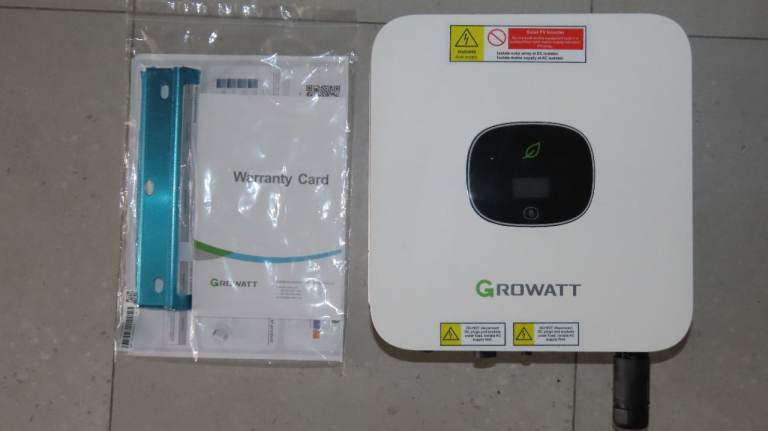 Growatt MIC 3000TL-X Solar Home Inverter Grid Tied 3000W AC Power Brand New Warranty Accessories IG3