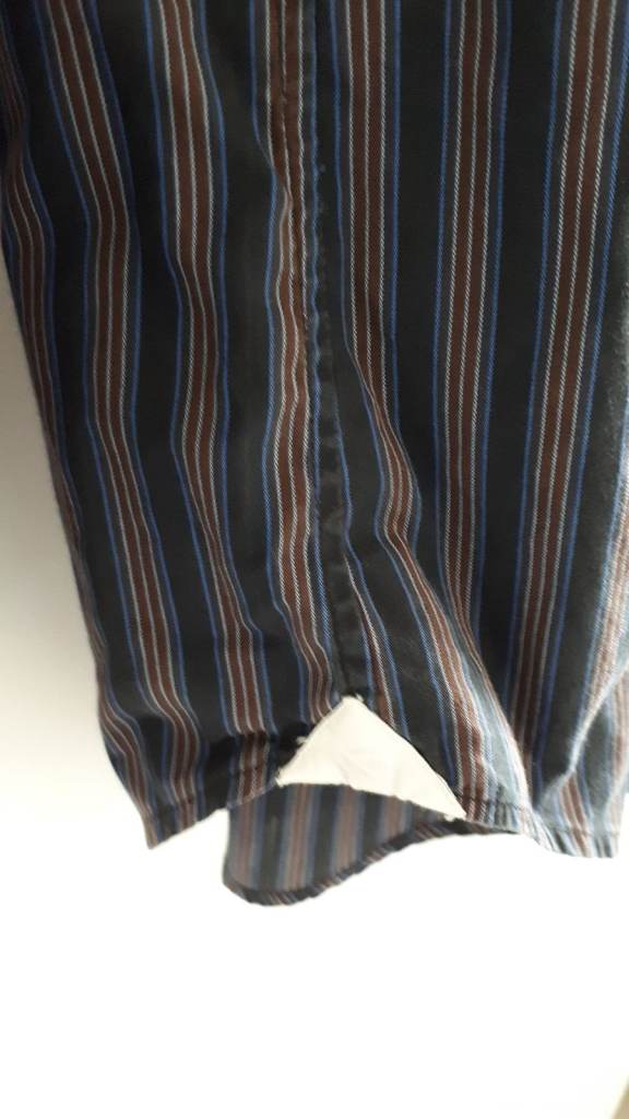 Mens Italian Bagutta Shirt Size 16 Collar