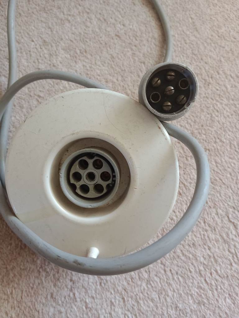 Grey extension lead