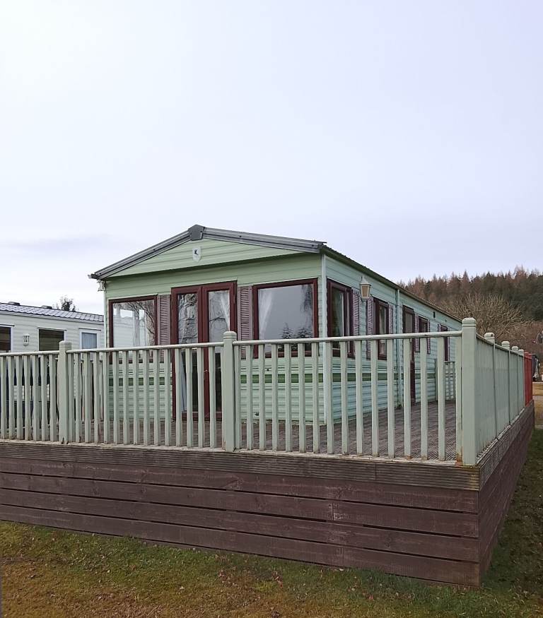 BK Bluebird Lulworth 38'x12' 2-bedroom static caravan 2003 ch dg excellent condition 