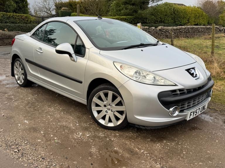 2007 Peugeot 207 1.6 16V GT THP 2dr CONVERTIBLE Petrol Manual