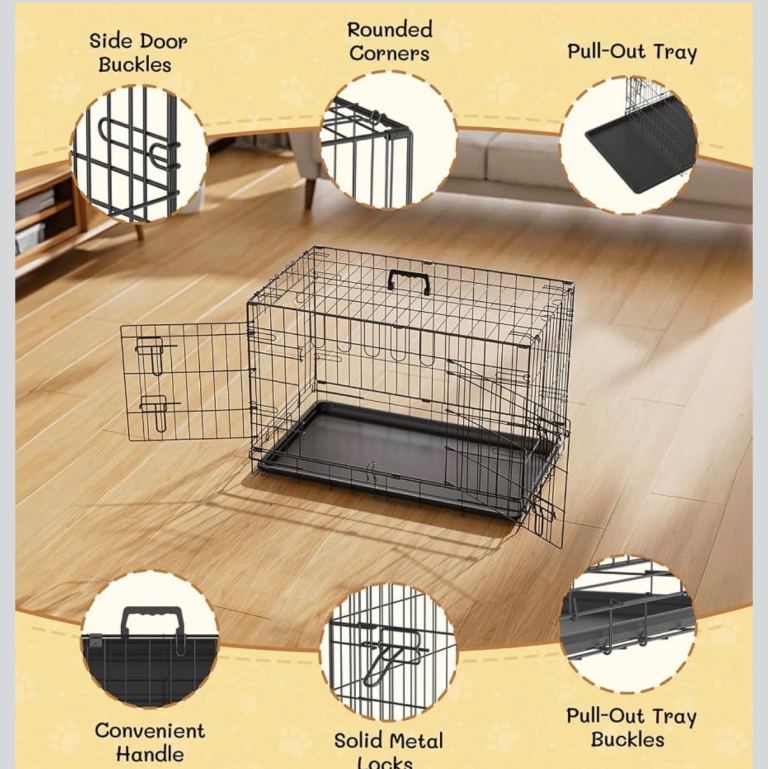 Fellie 30-Inch Dog Crate